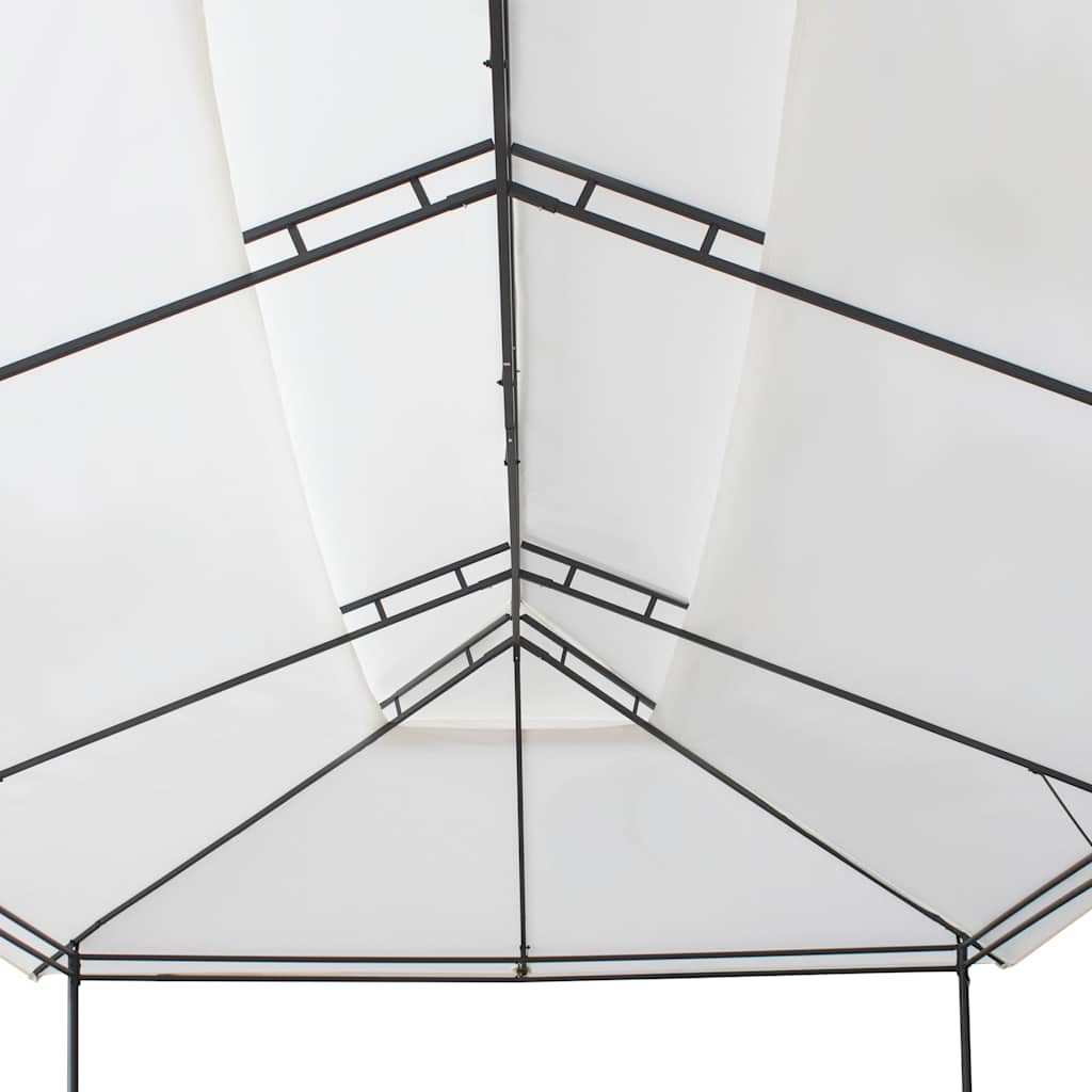 Gazebo 600x298x270 cm Bianco