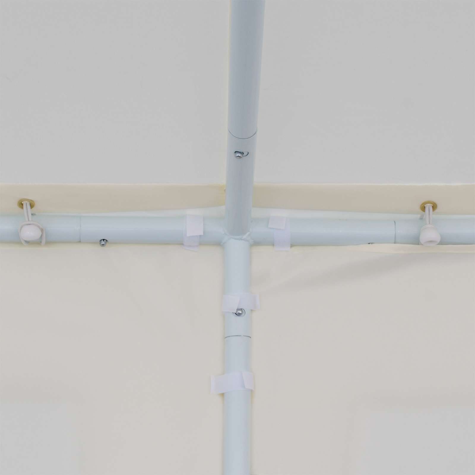 Struttura Gazebo Bianco 448 x 320 x 834cm Metallo