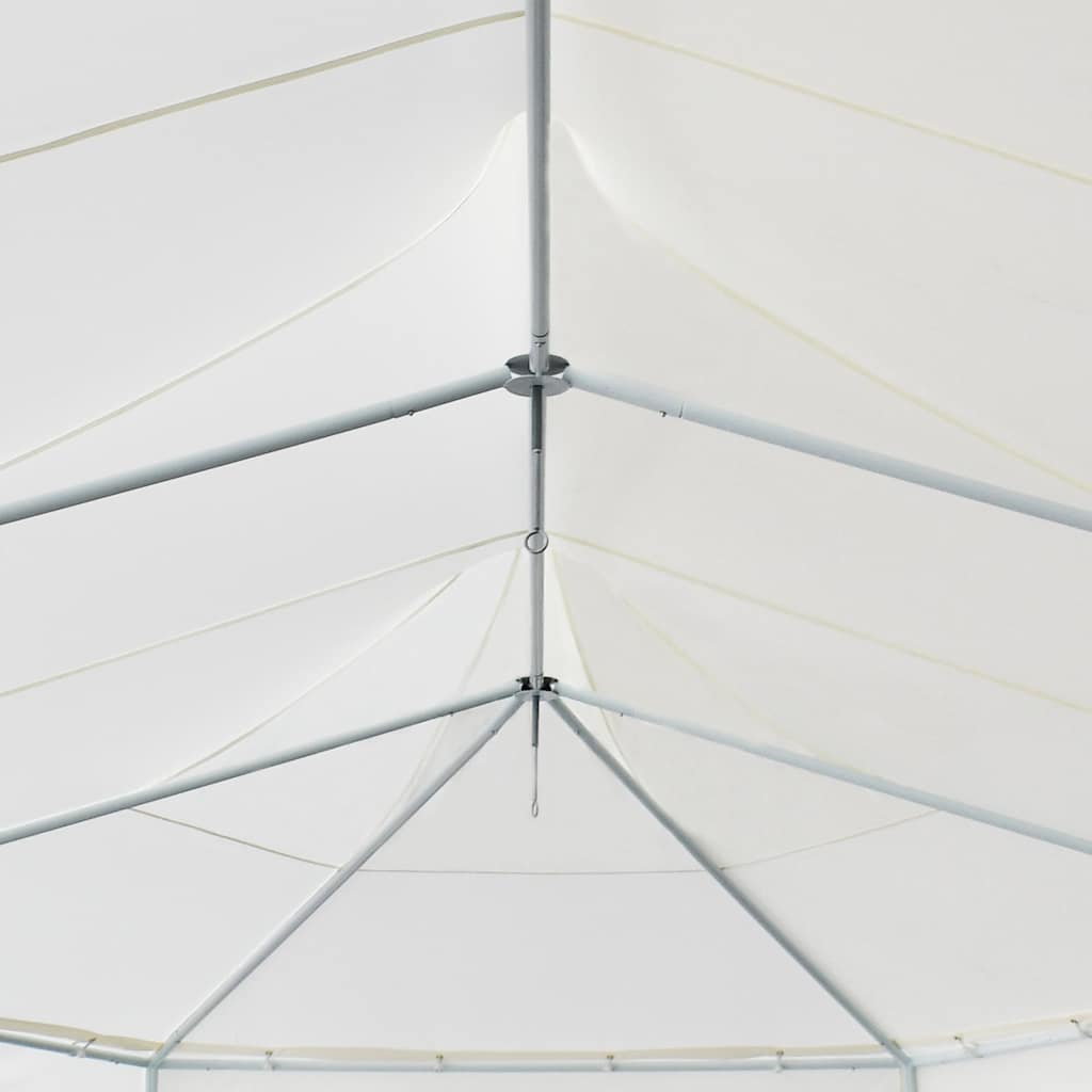 Gazebo 834x448x320 cm Bianco