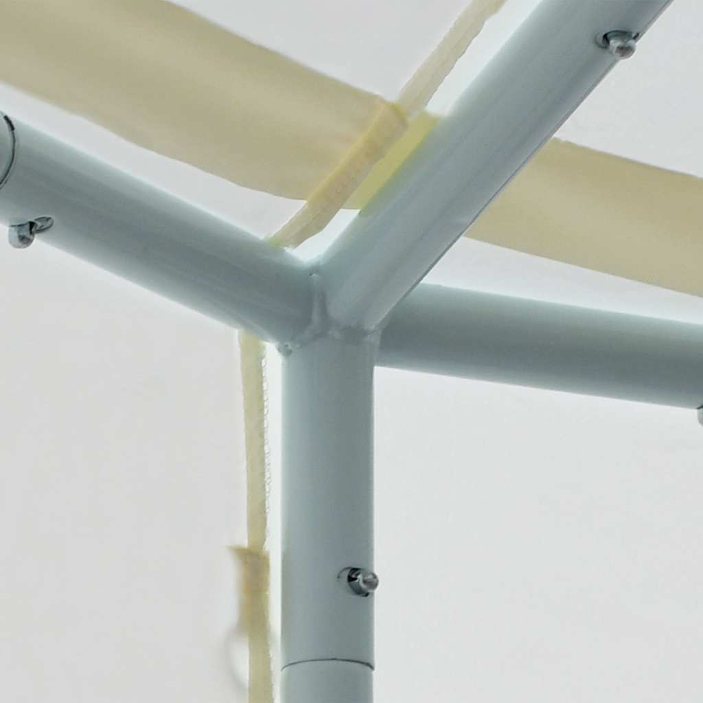 Gazebo 834x448x320 cm Bianco
