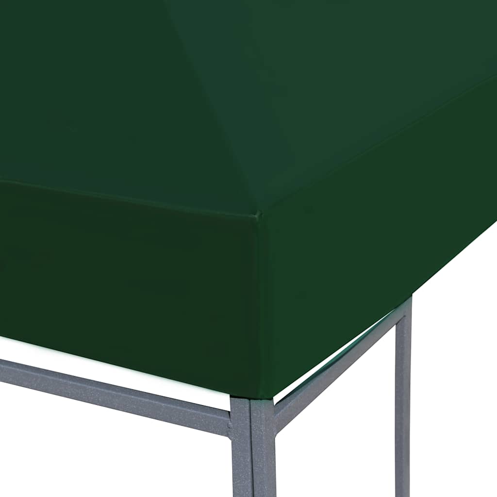 Copertura Superiore per Gazebo 310 g/m² 4x3m Verde
