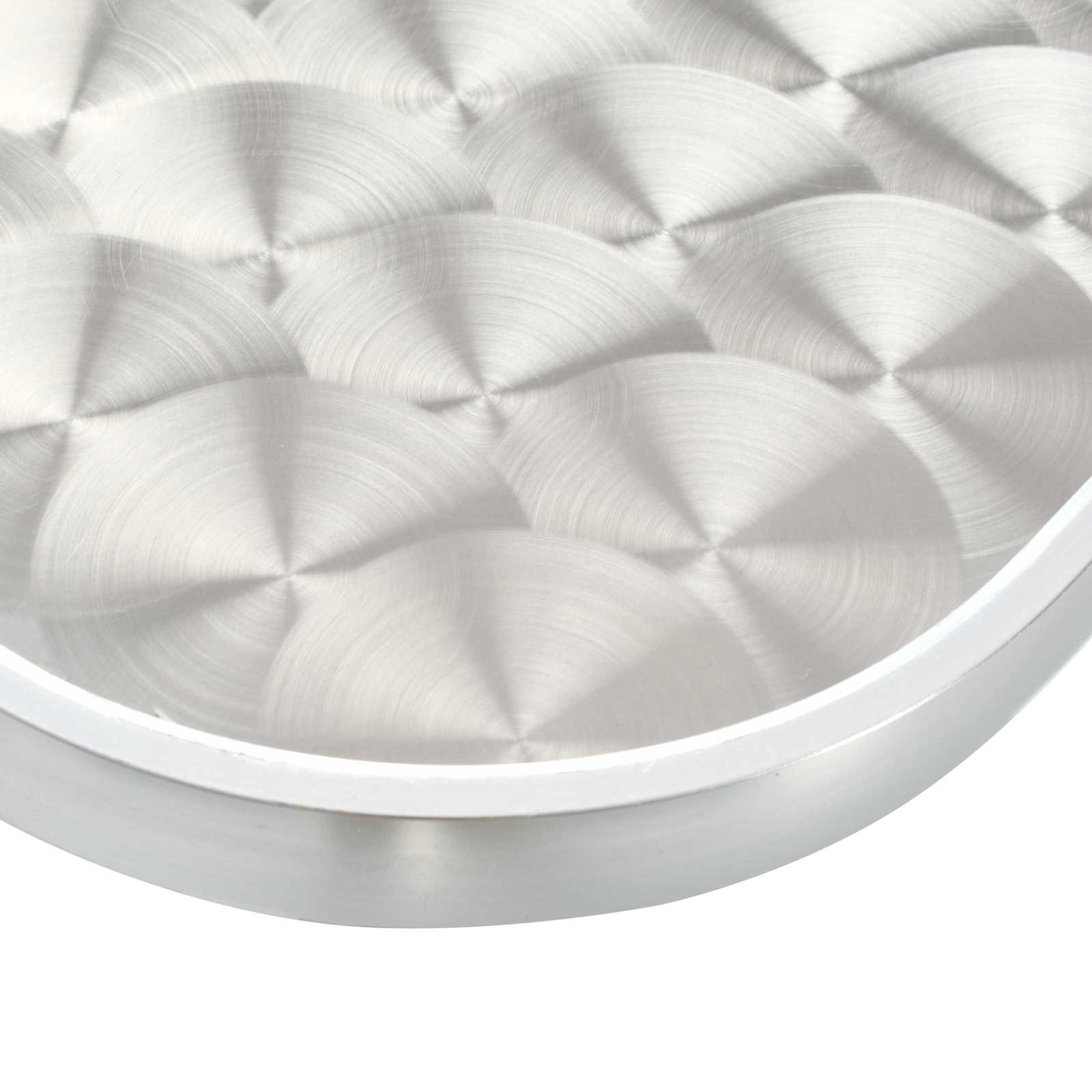 tavolo Argento Alluminio e Plastica