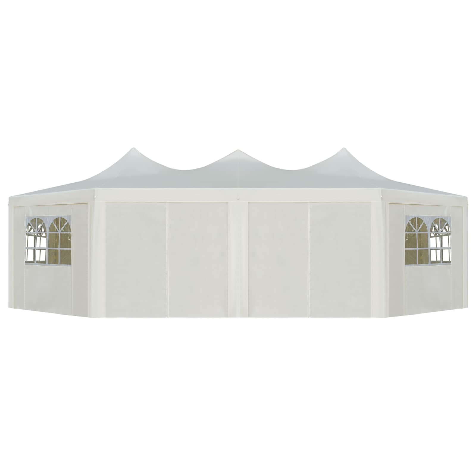 Tessuto per gazebo Bianco 448 x 320 cm Poliestere