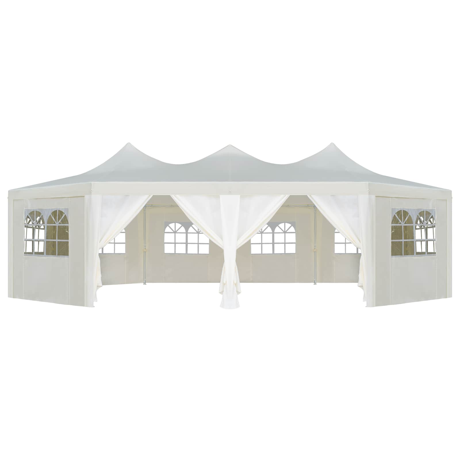 Tessuto per gazebo Bianco 448 x 320 cm Poliestere