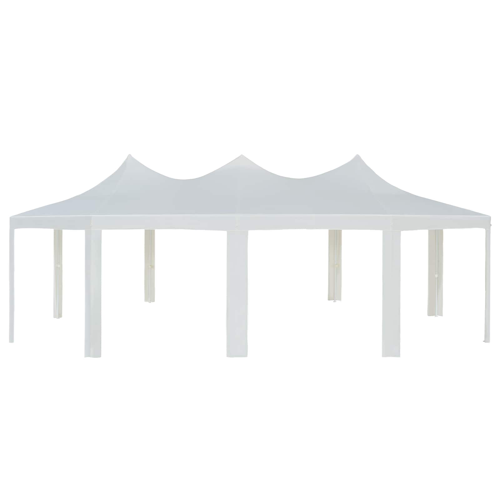 Tessuto per gazebo Bianco 448 x 320 cm Poliestere