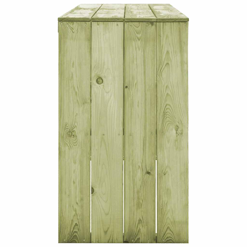 Tavolo da Bar 170x60x110 cm in Legno di Pino Impregnato