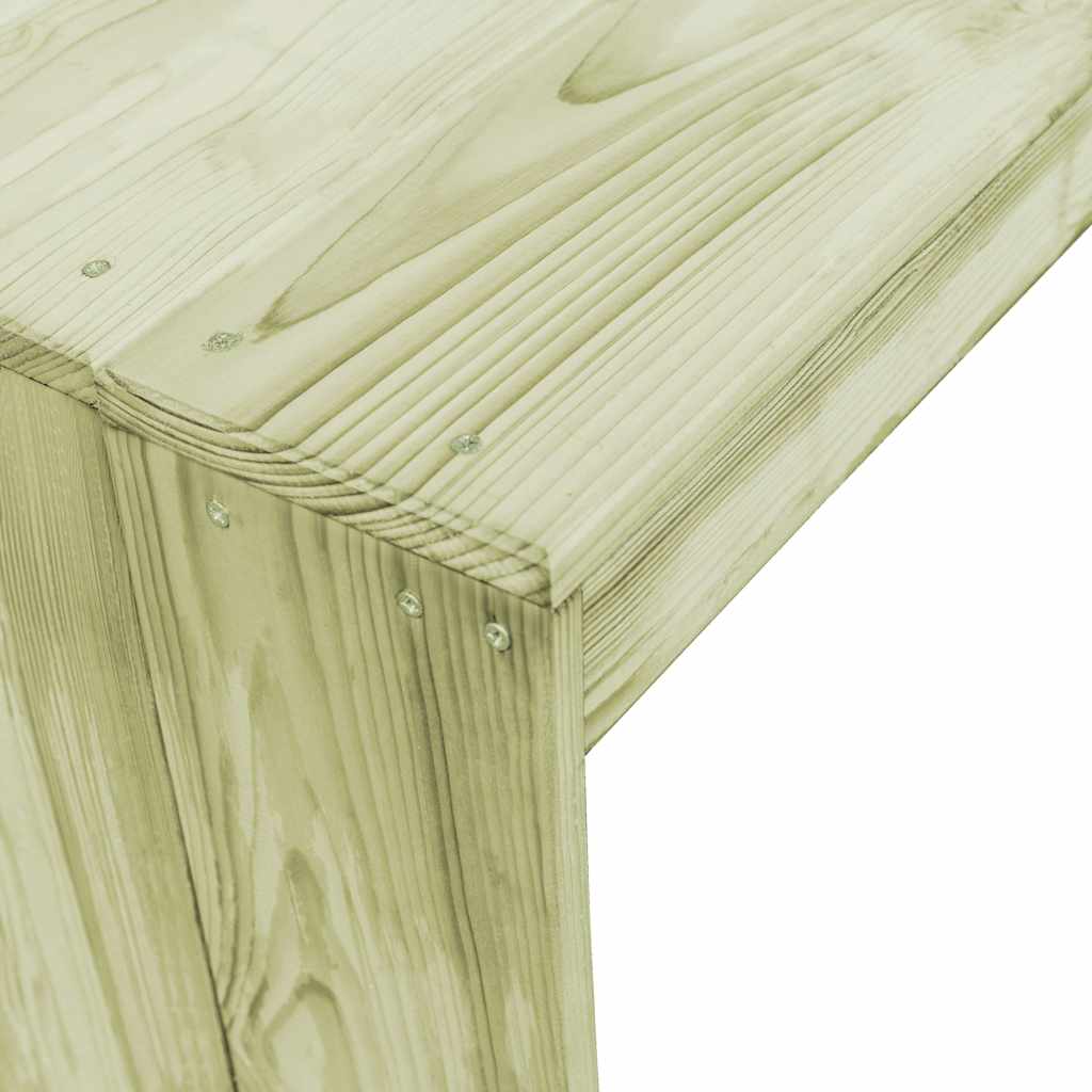 Tavolo da Bar 170x60x110 cm in Legno di Pino Impregnato