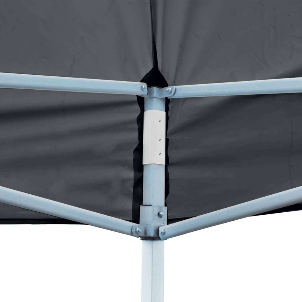 Tenda Pieghevole Pop-Up con Pareti Laterali 3x6 m Antracite
