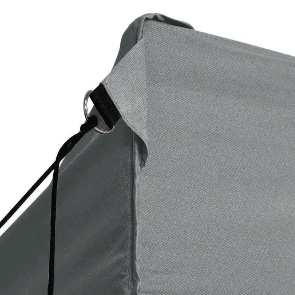 Tenda Pieghevole Pop-Up 4 Pareti Laterali 3x4,5 m Antracite