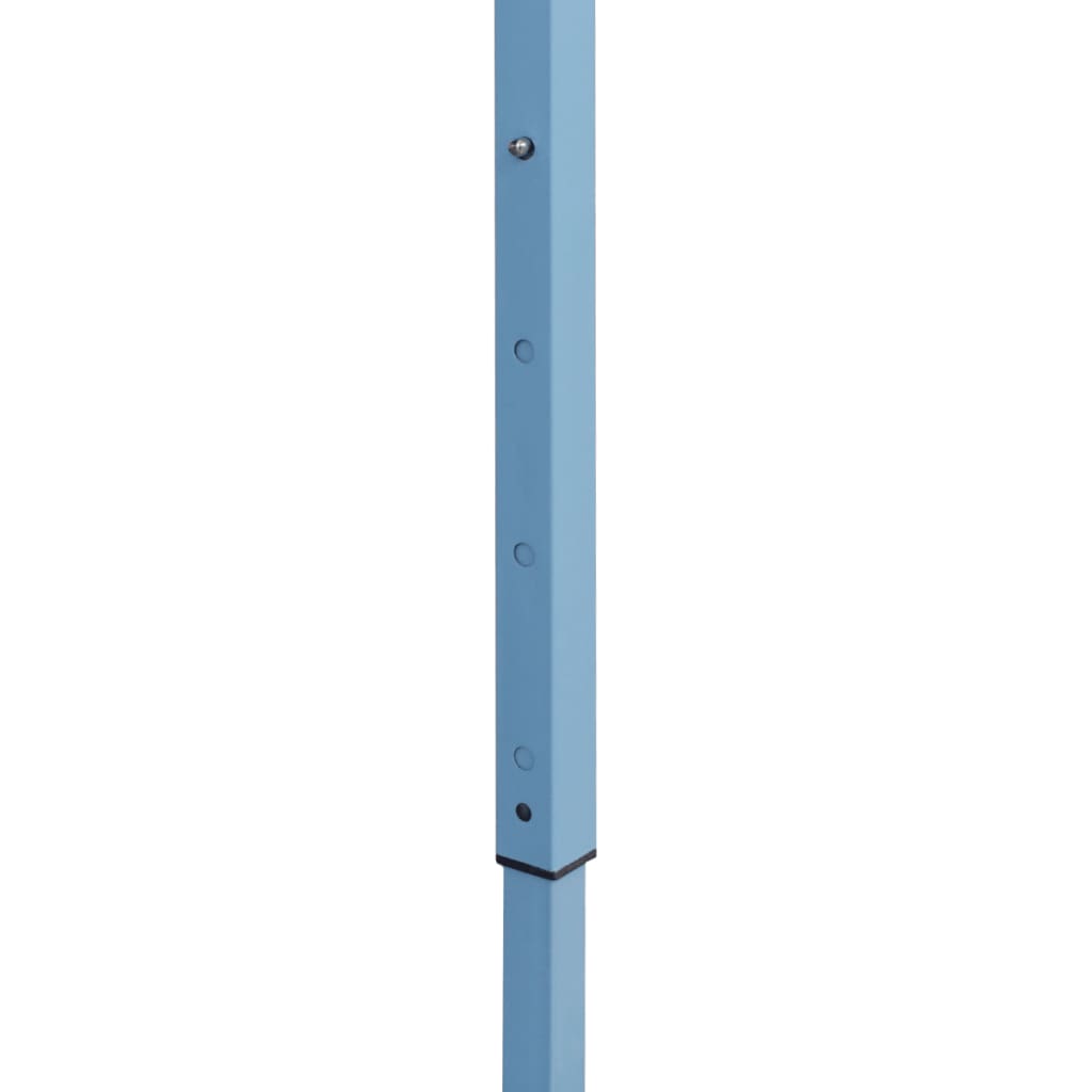 Tenda Pieghevole con 3 Pareti 3x4,5 m Blu