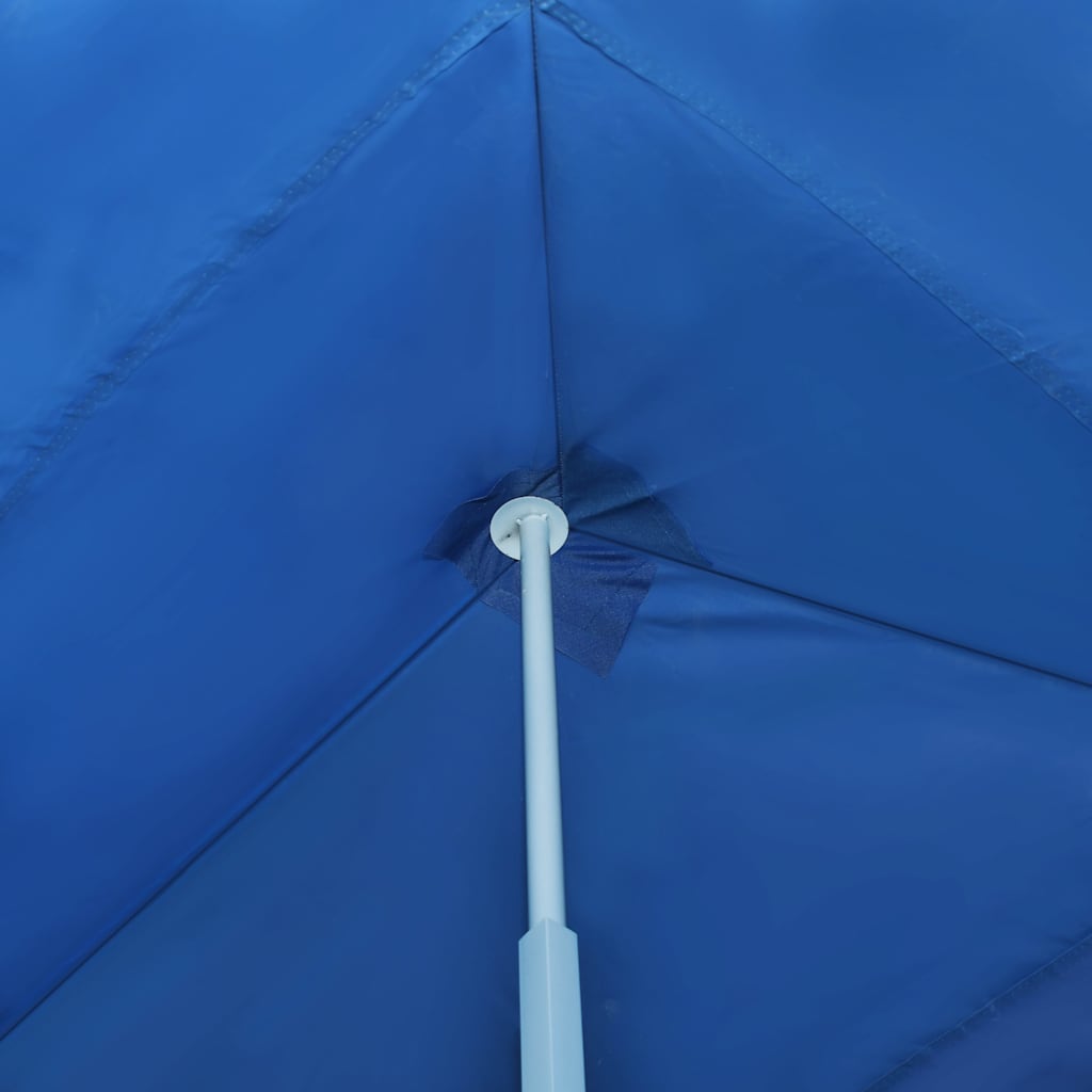 Tenda Pieghevole Pop-Up con 8 Pareti Laterali 870x291x315 cm Blu