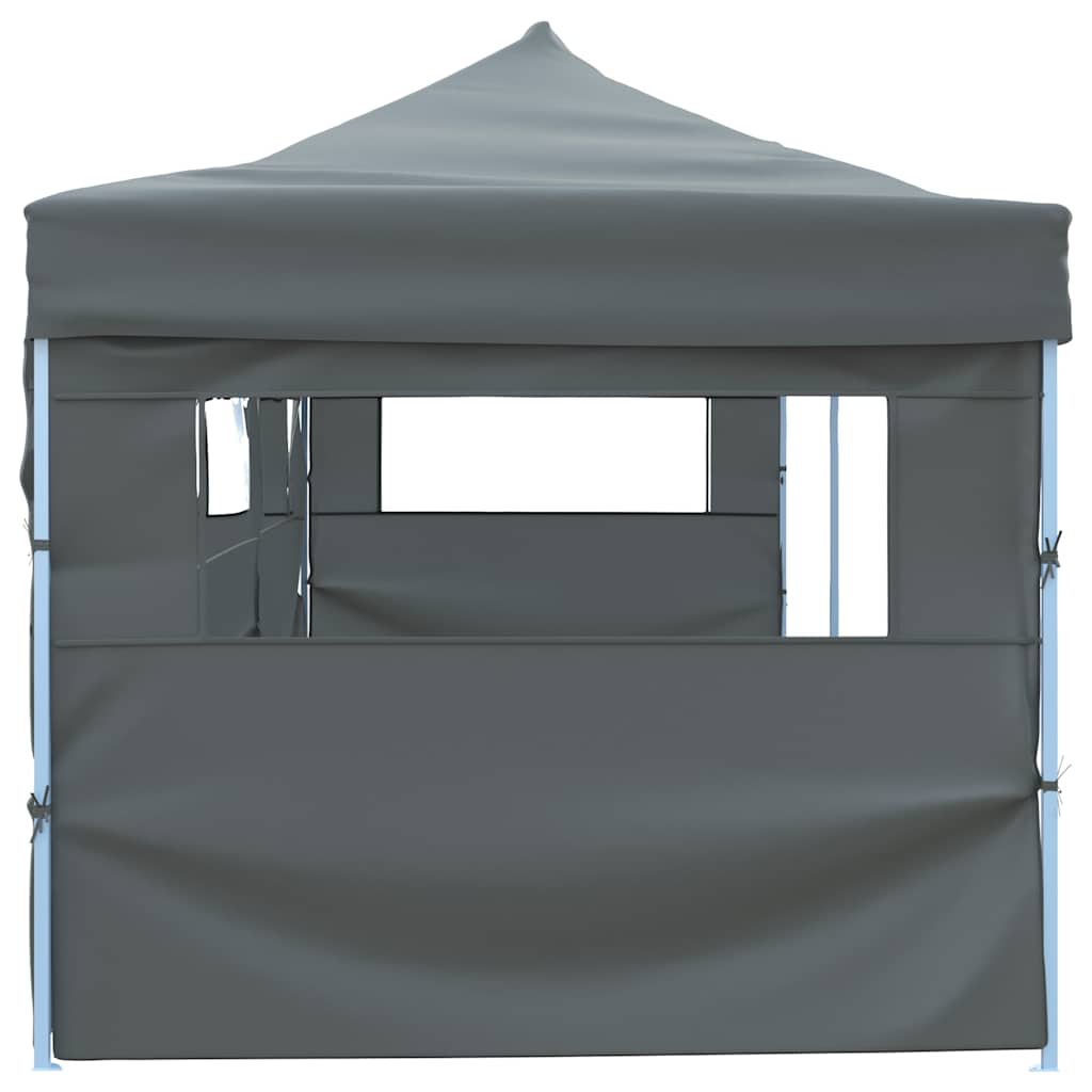 Tenda Pieghevole Pop-Up con 5 Pareti Laterali 870x291x315 cm Antracite
