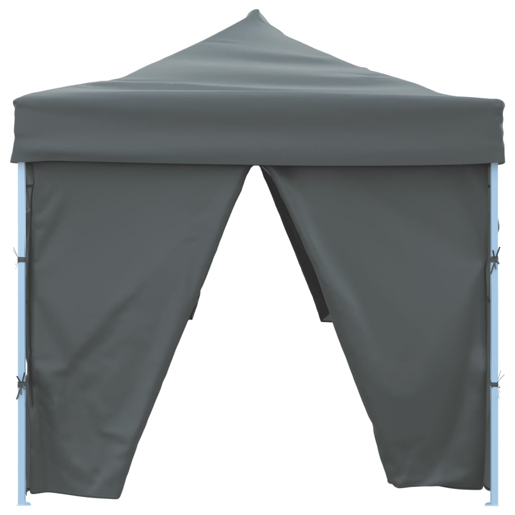 Tenda Pieghevole Pop-Up con 8 Pareti Laterali 870x291x315 cm Antracite