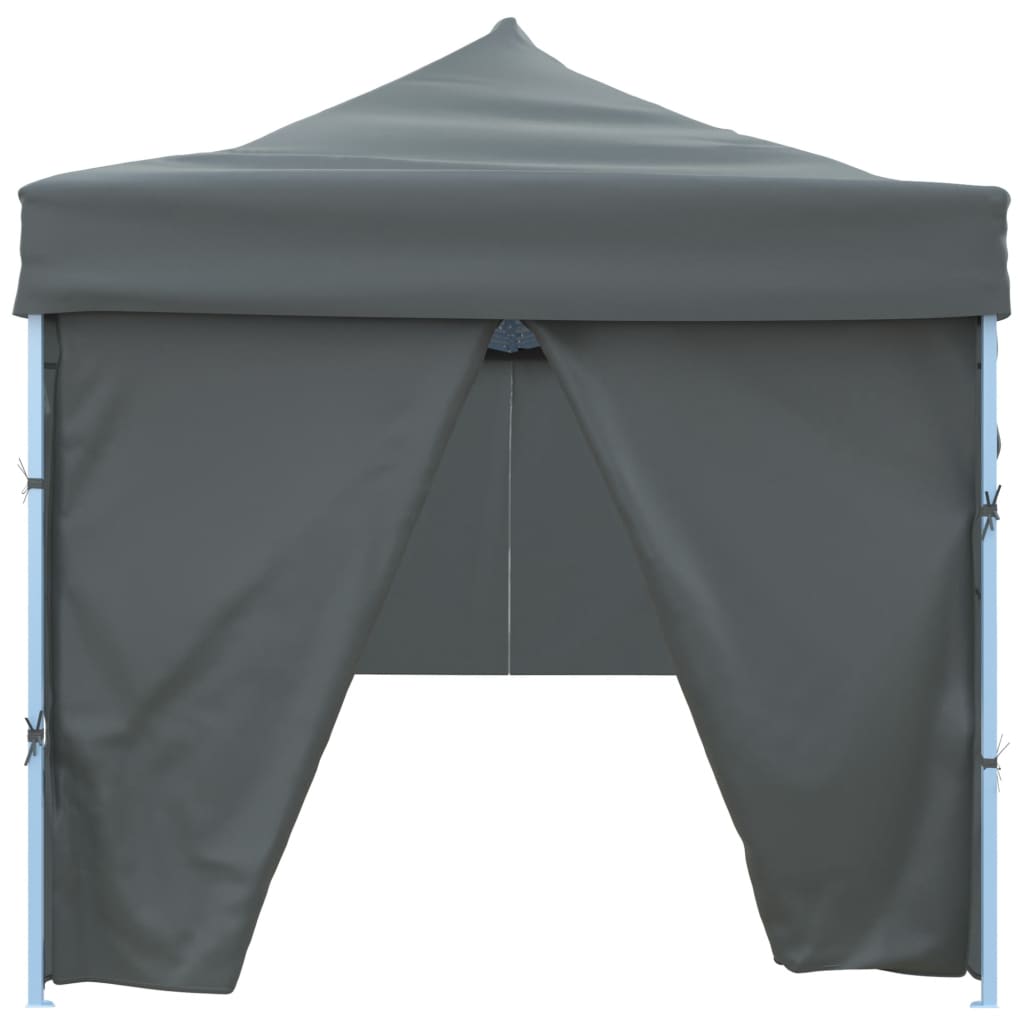 Tenda Pieghevole Pop-Up con 8 Pareti Laterali 870x291x315 cm Antracite