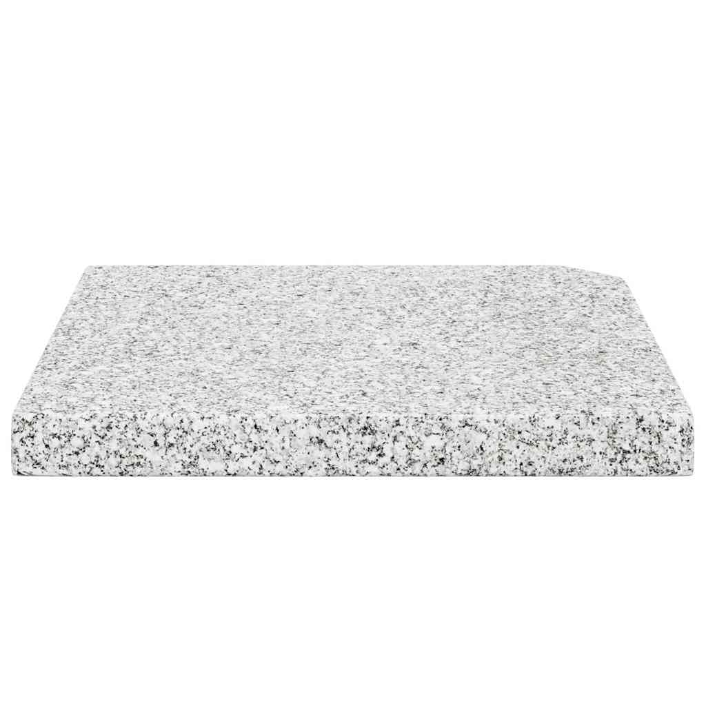 Piastra per Parasole in Granito Quadrata 25 kg Grigia