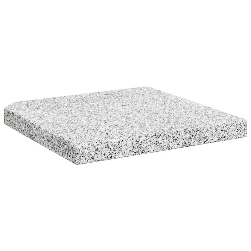 Piastra per Parasole in Granito Quadrata 25 kg Grigia