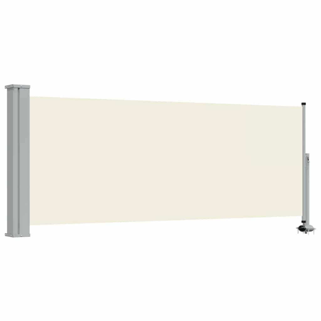 Tenda da Sole Laterale Retrattile 100 x 300 cm Crema