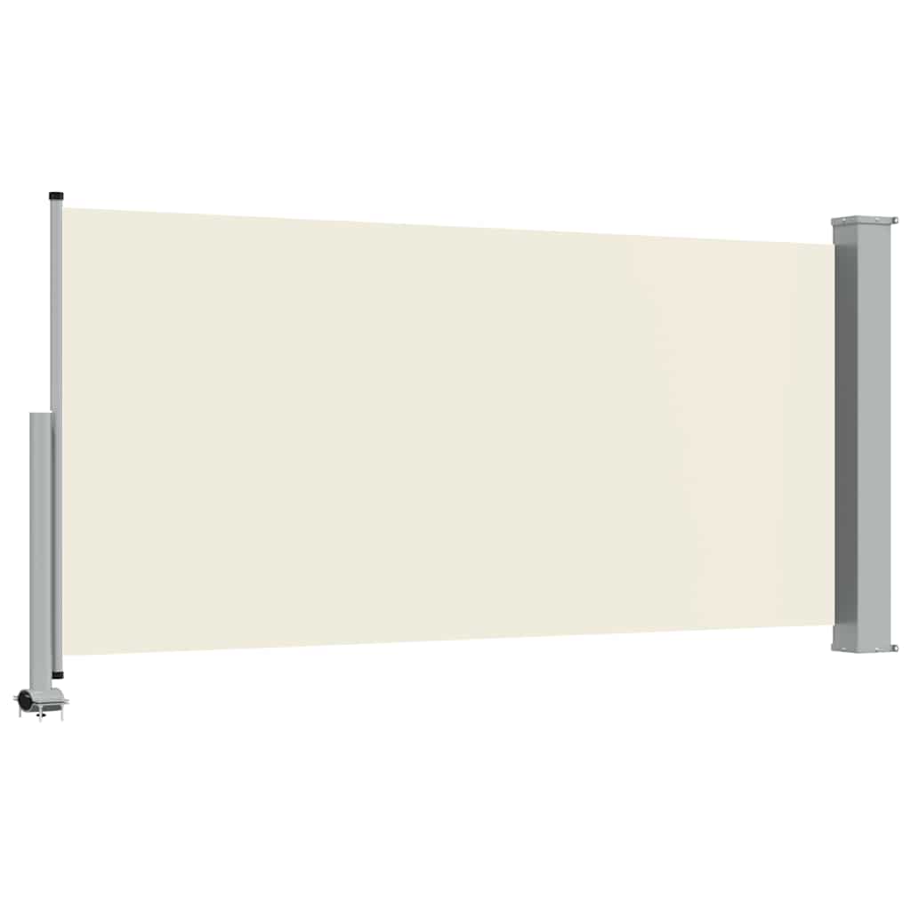 Tenda da Sole Laterale Retrattile 120 x 300 cm Crema