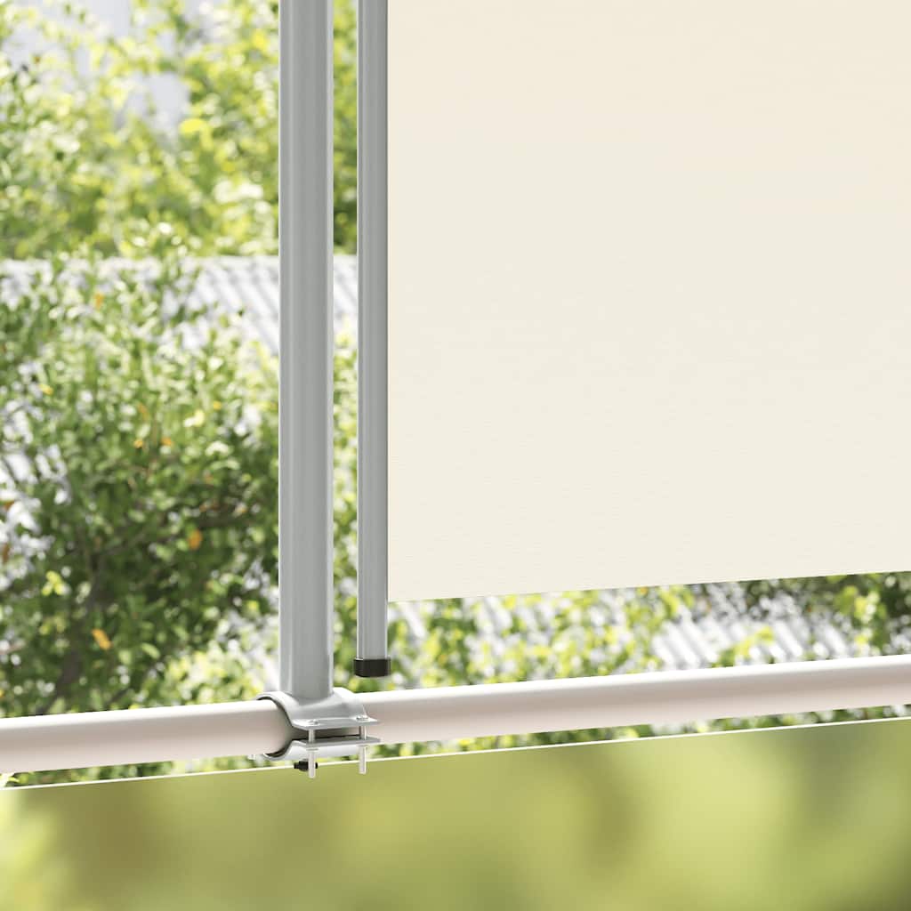 Tenda da Sole Laterale Retrattile 140 x 300 cm Crema