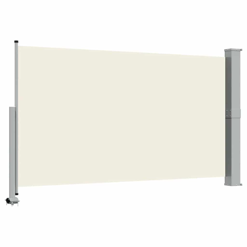 Tenda da Sole Laterale Retrattile 140 x 300 cm Crema