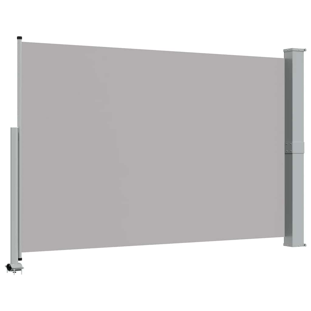 Tenda da Sole Laterale Retrattile 160 x 300 cm Grigia