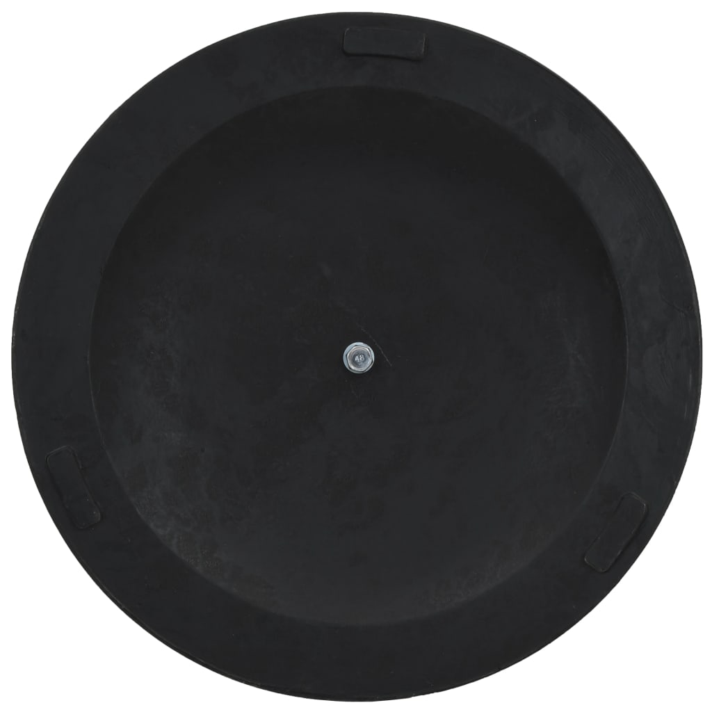 Base per Parasole Rotonda in Poliresina 19 kg Bronzo