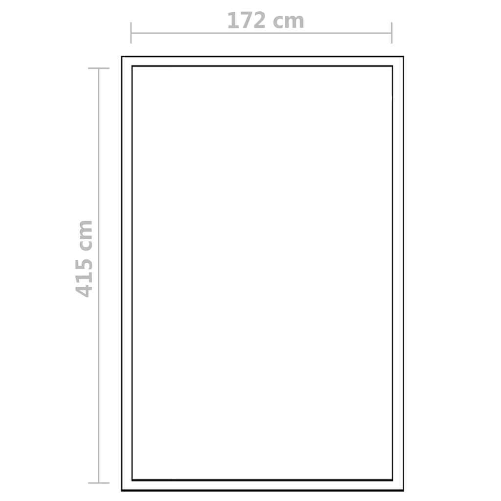 Serra in Alluminio 421x190x195 cm 15,6 m³
