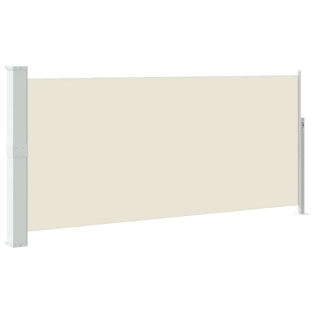 Tenda da Sole Laterale Retrattile 140 x 314 cm Crema