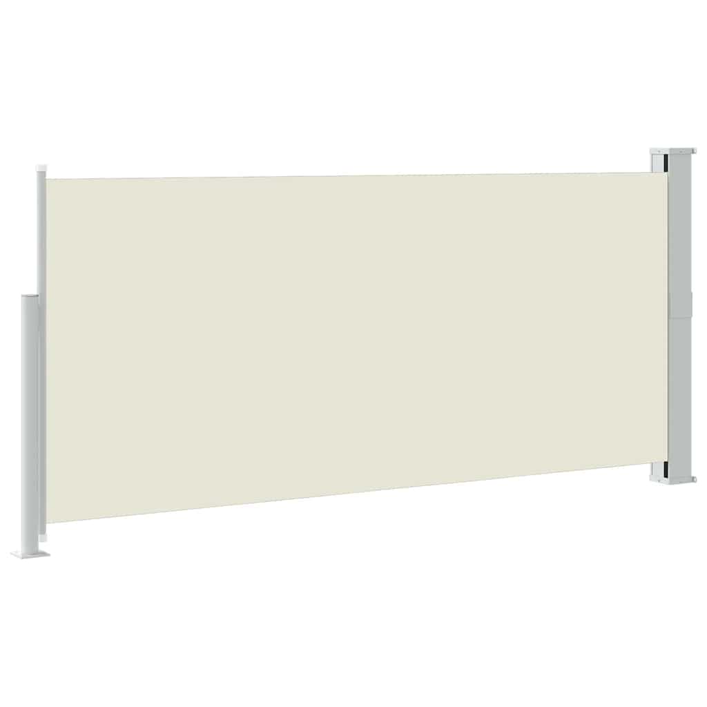 Tenda da Sole Laterale Retrattile 140 x 314 cm Crema