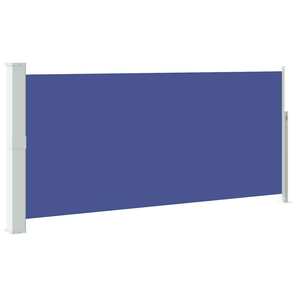 Tenda da Sole Laterale Retrattile 140 x 300 cm Blu