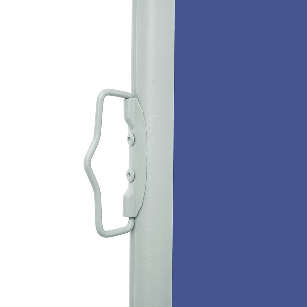 Tenda da Sole Laterale Retrattile 140 x 300 cm Blu