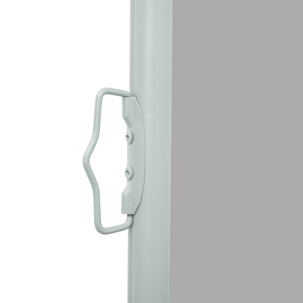 Tenda da Sole Laterale Retrattile 140 x 314 cm Grigia