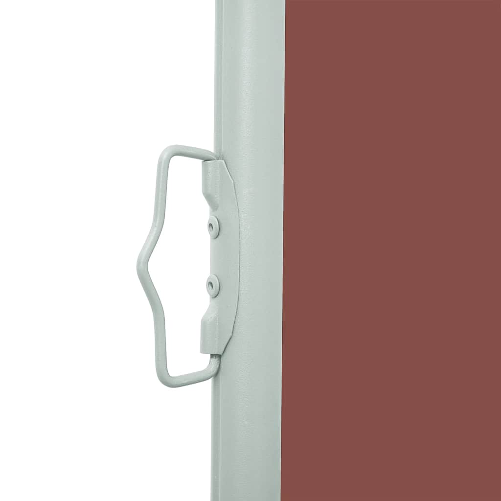 Tenda da Sole Laterale Retrattile 140 x 300 cm Marrone