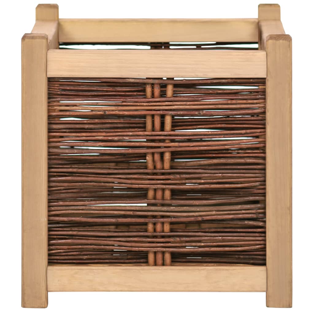 Letto Rialzato da Giardino 40x40x40 cm Legno Massello di Pino