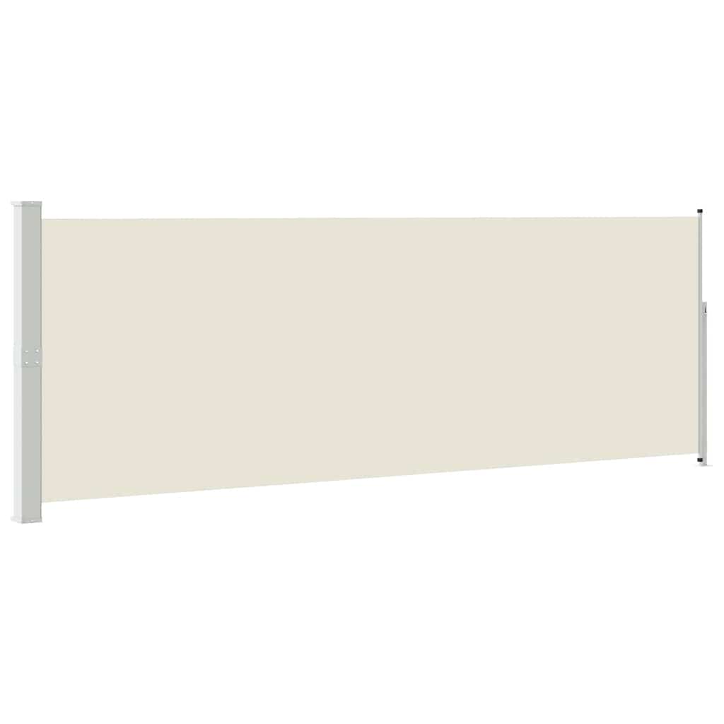 Tenda da Sole Laterale Retrattile 160 x 514 cm Crema
