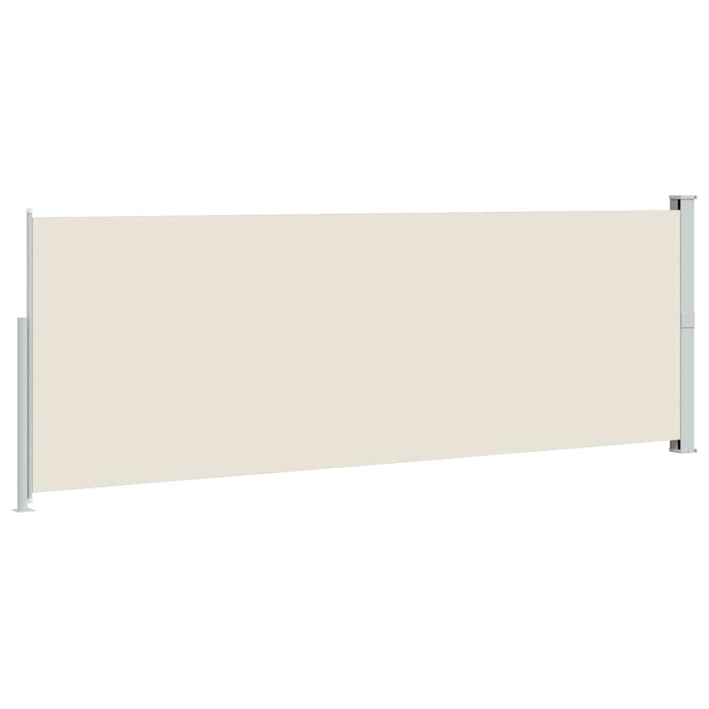 Tenda da Sole Laterale Retrattile 160 x 514 cm Crema