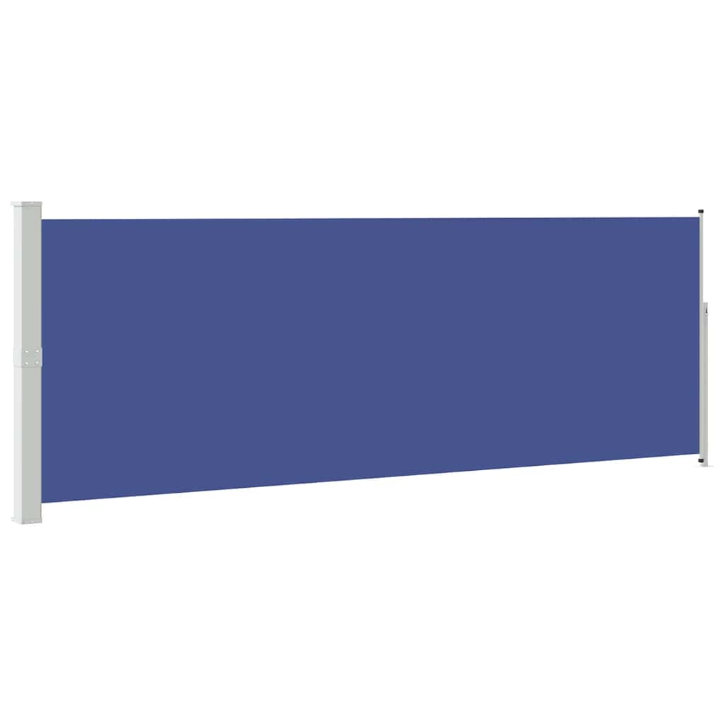 Tenda da Sole Laterale Retrattile 160 x 500 cm Blu