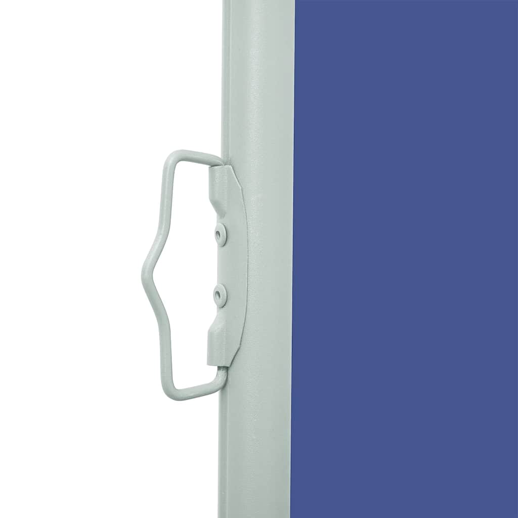Tenda da Sole Laterale Retrattile 160 x 500 cm Blu