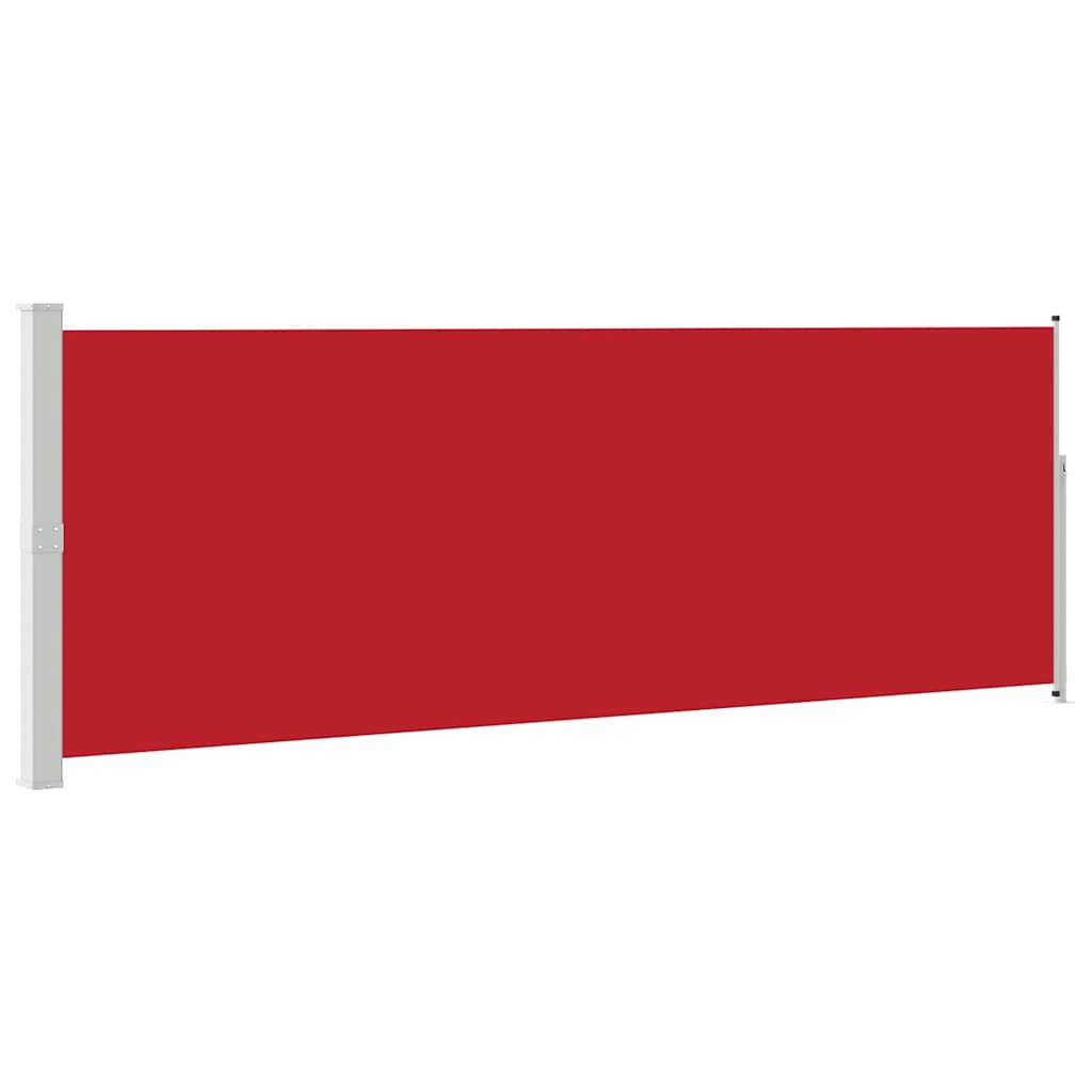 Tenda da Sole Laterale Retrattile 160 x 500 cm Rossa
