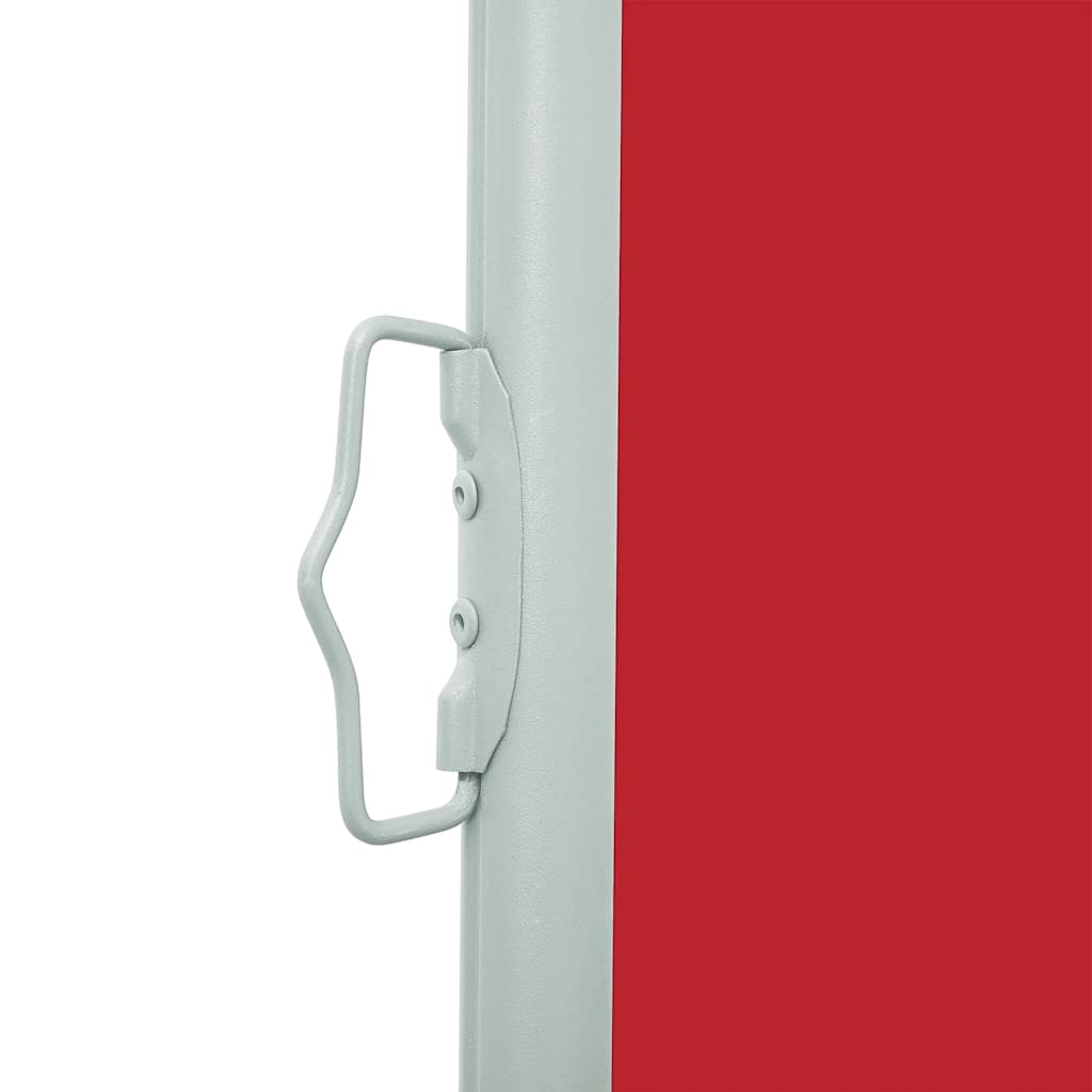 Tenda da Sole Laterale Retrattile 160 x 500 cm Rossa