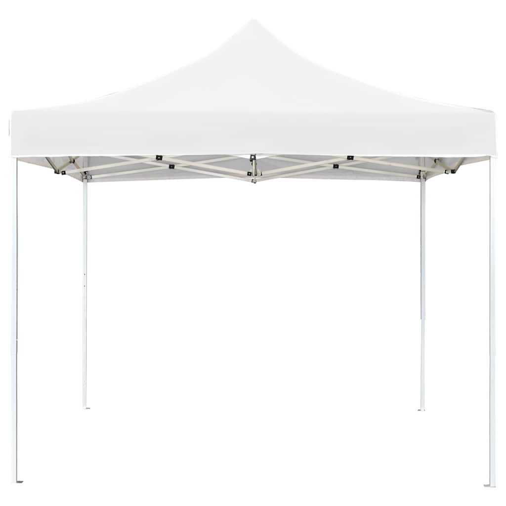 Gazebo Professionale Pieghevole in Alluminio 3x3m Bianco