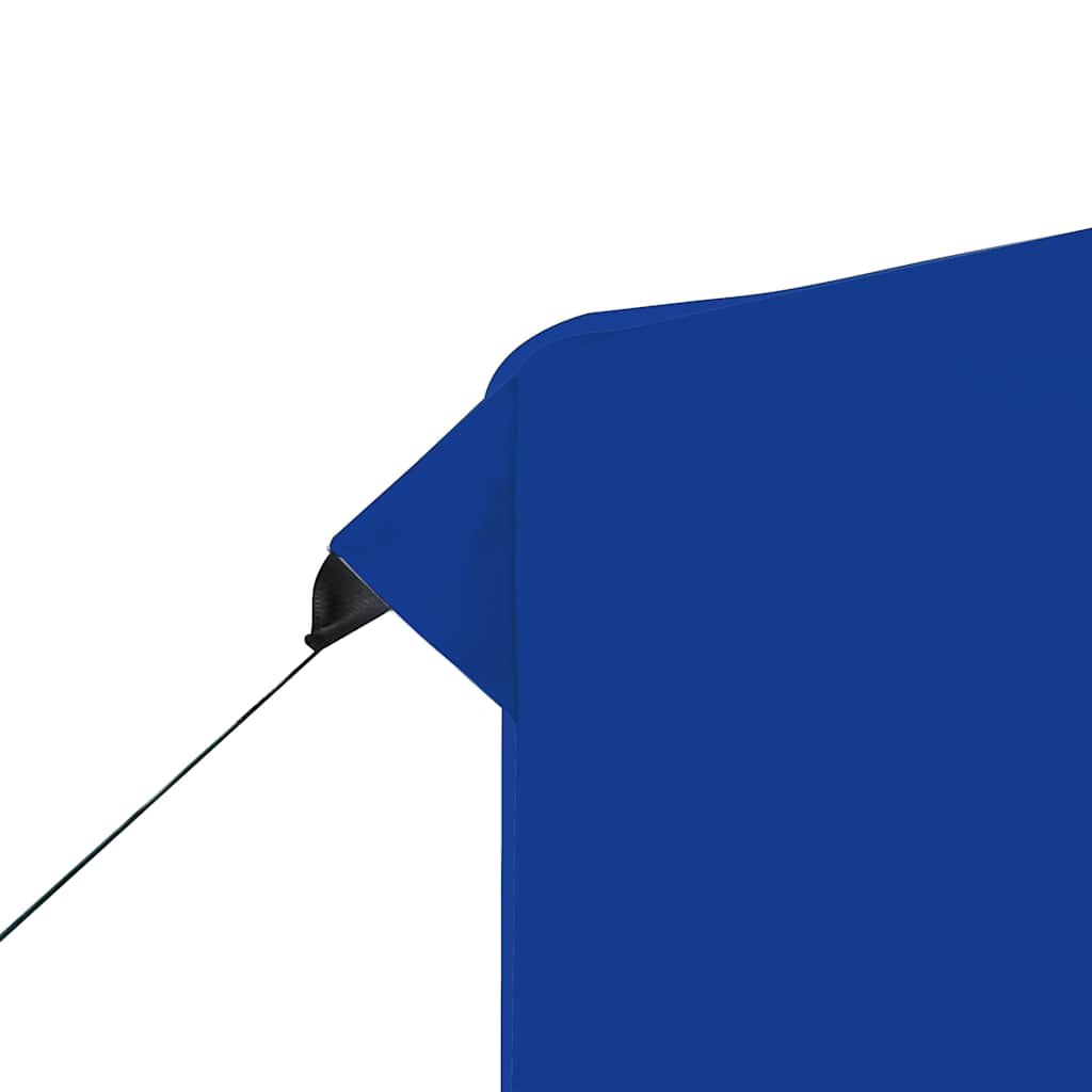 Gazebo Professionale Pieghevole Alluminio con Pareti 3x3m Blu