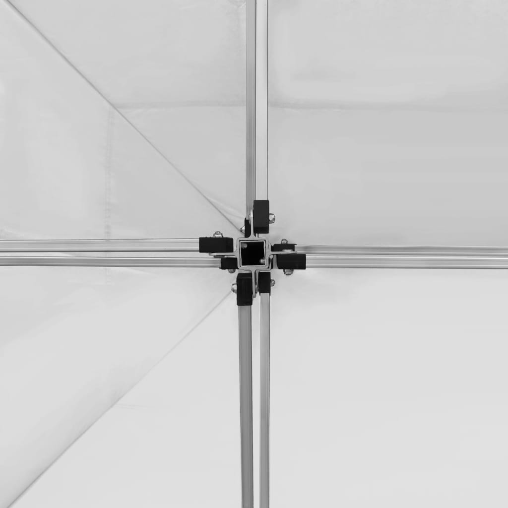 Gazebo Professionale Pieghevole Alluminio 4,5x3 m Bianco