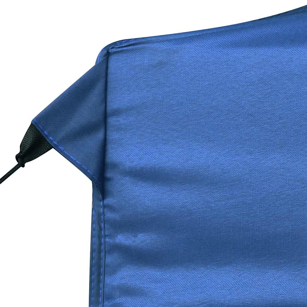 Gazebo Professionale Pieghevole Alluminio con Pareti 6x3 m Blu