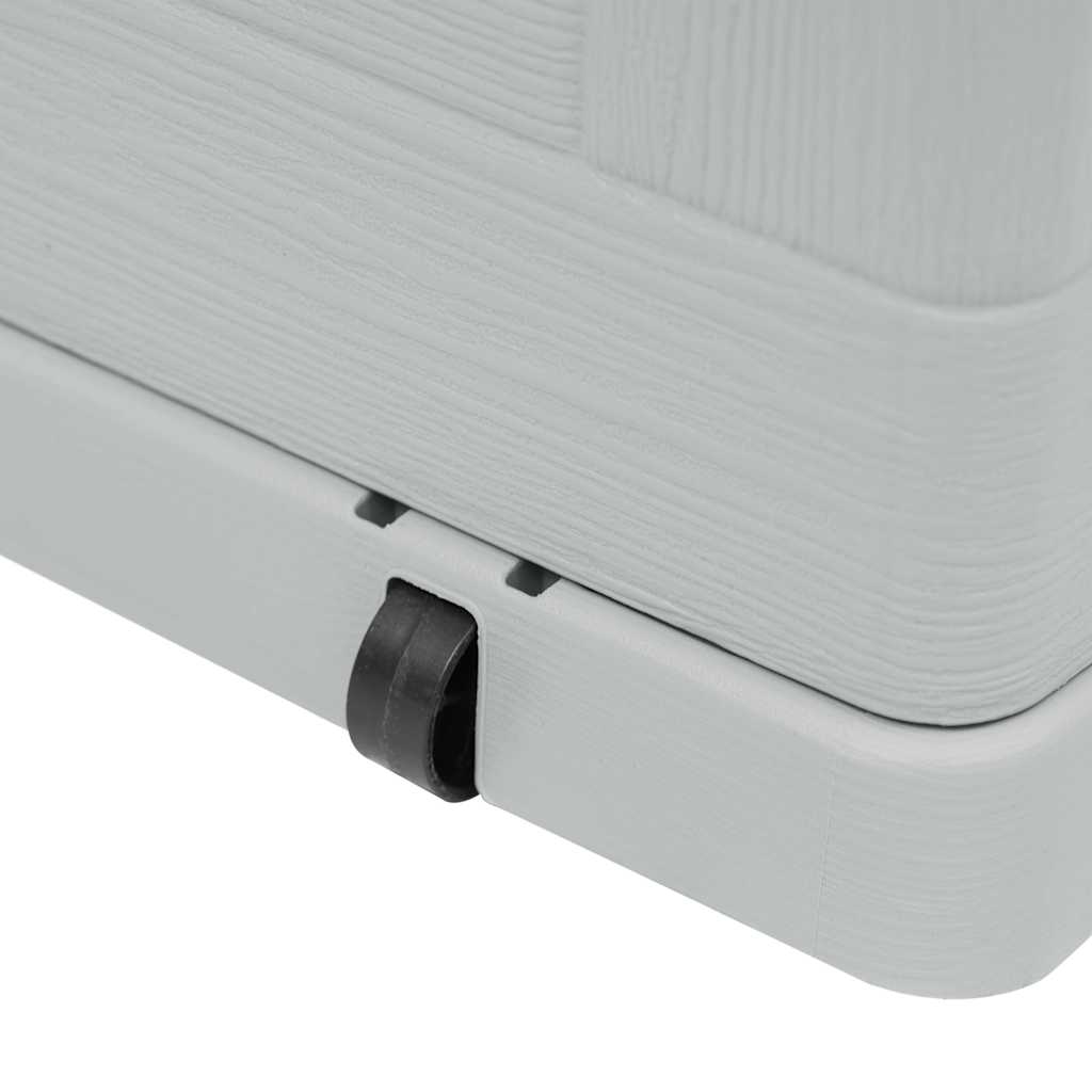 Baule da Giardino 420 L Grigio Chiaro