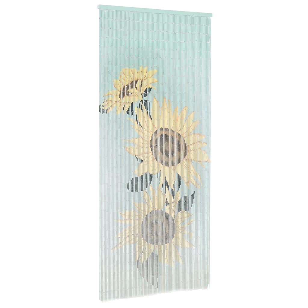 Tenda Antimosche per Porte in Bambù 90x200 cm