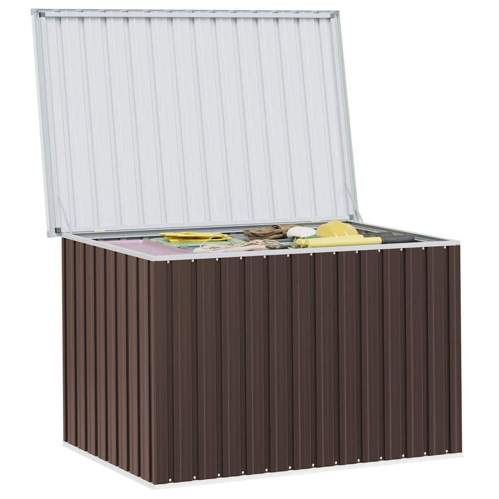 Baule da Giardino Marrone 150x101x91 cm