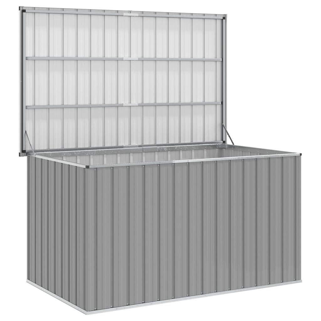 Baule da Giardino Grigio 171x99x93 cm