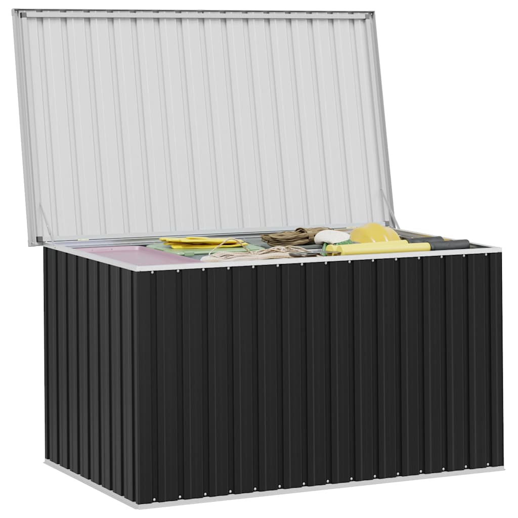 Baule da Giardino Antracite 171x99x93 cm