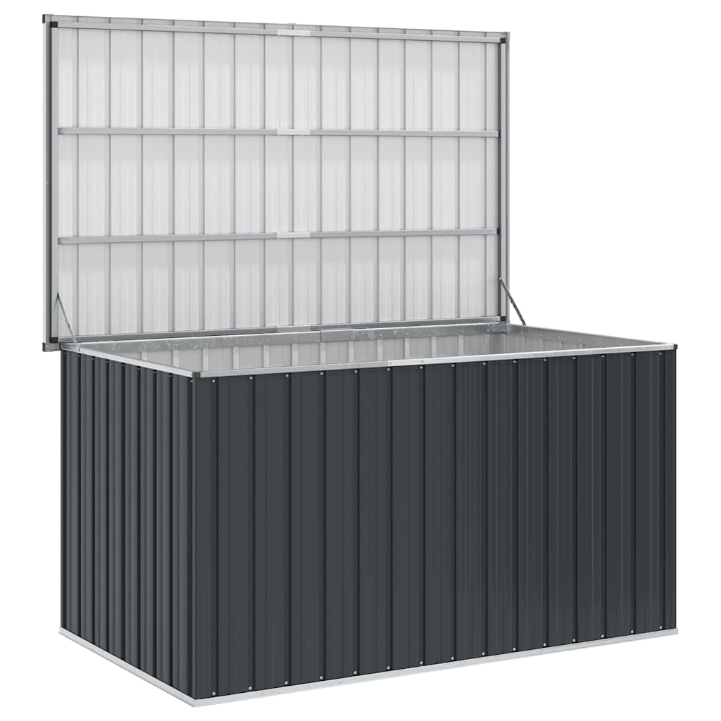 Baule da Giardino Antracite 171x99x93 cm